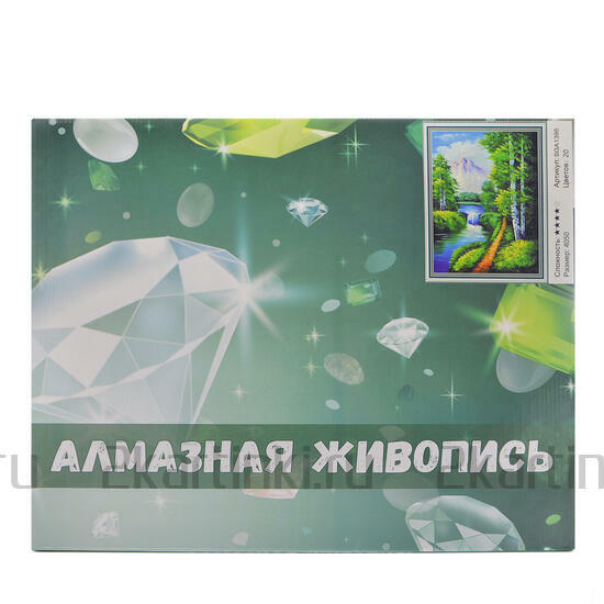 Алмазная мозаика 40x50 Стильная девушка в татуировках